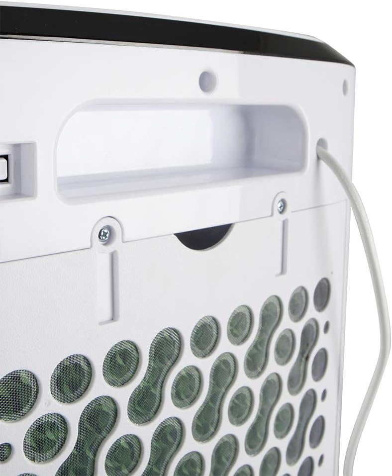 Orbegozo Air 52 – Aire Acondicionado Evaporativo 3 en 1, Depósito de 10 L, 65 W, 3 Velocidades, Temporizador Máximo de 8 Horas, Control Remoto, Acumuladores Fríos, Blanco