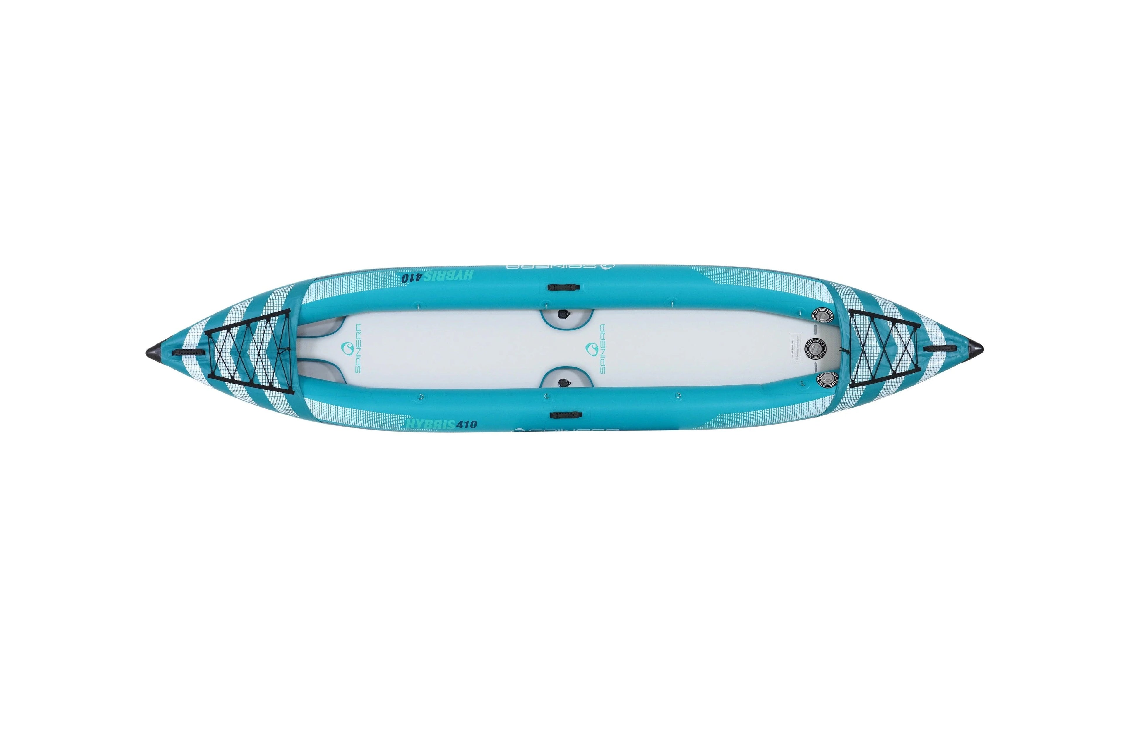 2025 Hybris 410 Kayak hinchable para 2 personas con suelo Drop-Stitch y paredes de PVC