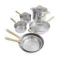 2025 Set de Cocina ZLINE de 10 Piezas en Acero Inoxidable No Tóxico (CWSETL-ST-10)