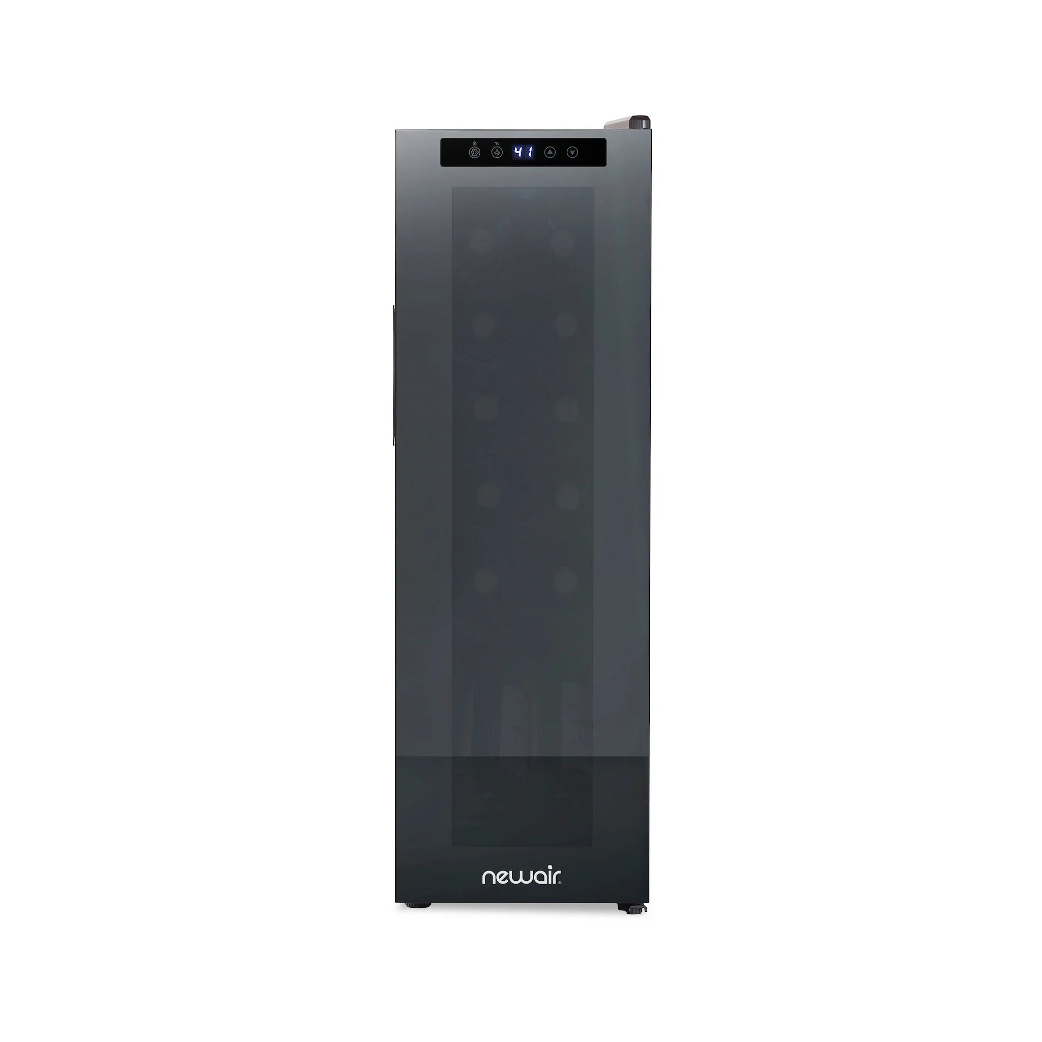 2025 Refrigerador de Vinos Independiente Newair® Negro – 12 Botellas – 13,6"