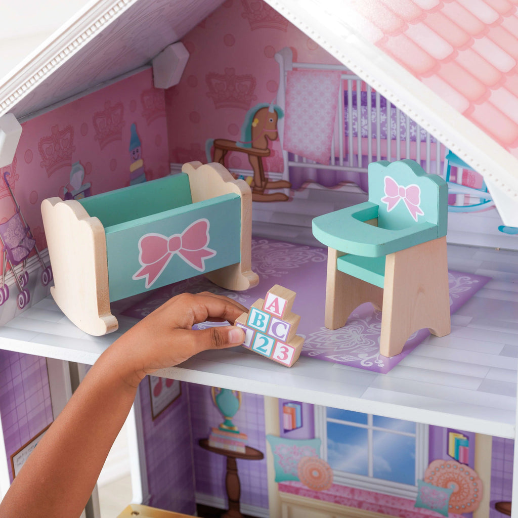 Casa de Muñecas de Madera KidKraft Country Estate con 31 Accesorios