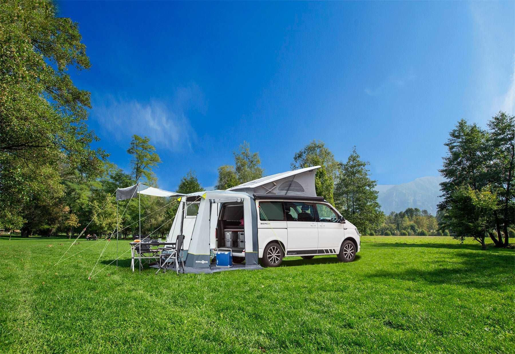 2025 Tienda de portón COMET para VW T5 y T6 – sin estructura, montaje fácil, buena ventilación, almacenamiento compacto