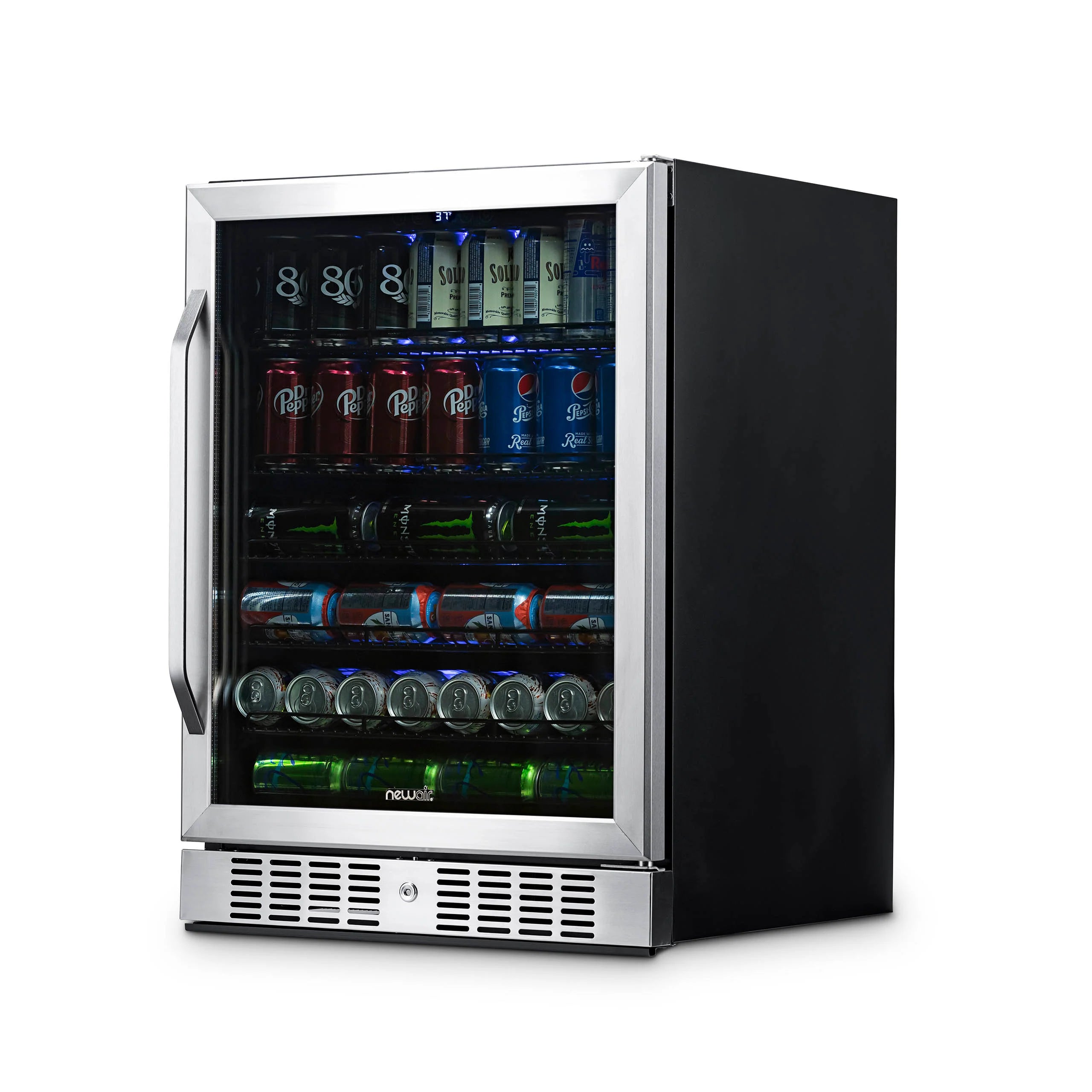 2025 Newair® Refrigerador de Bebidas Empotrable de Acero Inoxidable – 177 Latas – 24"