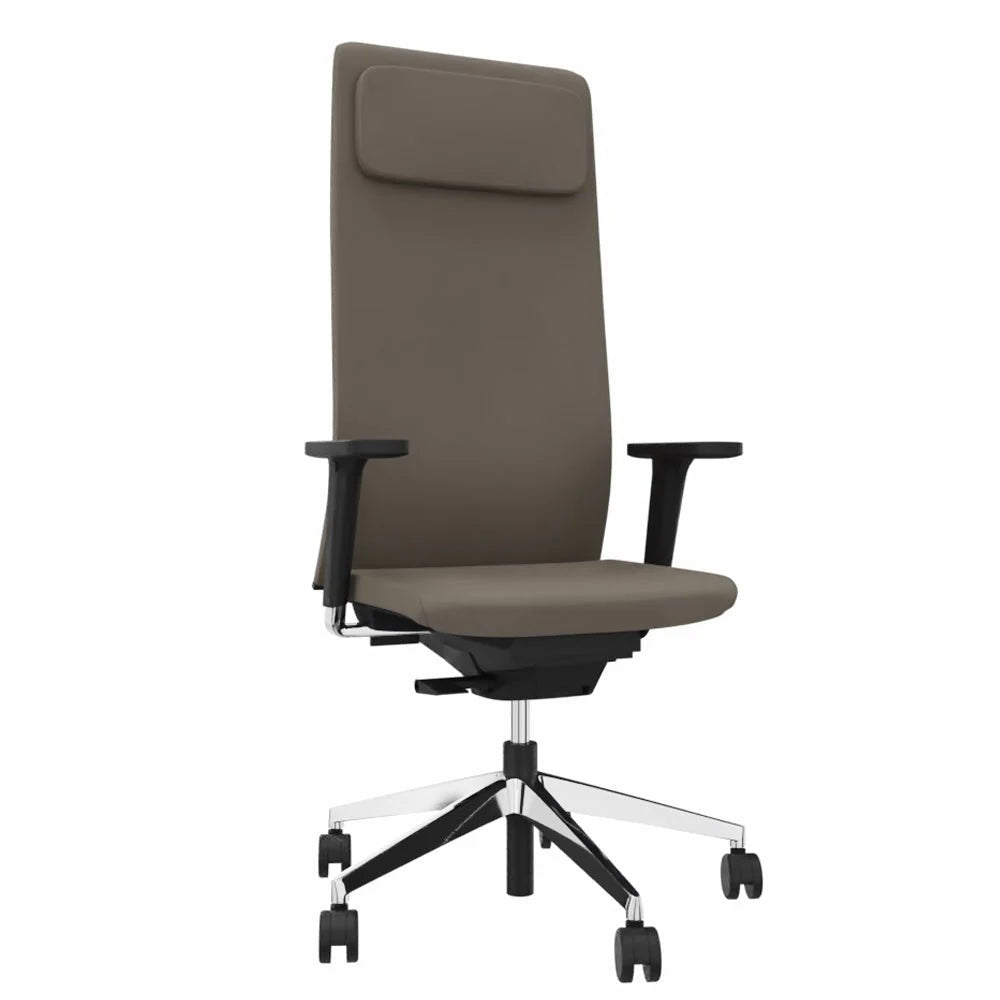 2025 Sillón Ejecutivo Ergonómico de Cuero Auténtico lento Matrix MT14 – EL SILLÓN EJECUTIVO para un Trabajo Cómodo – Fabricado en Alemania – Garantía de 30 Años
