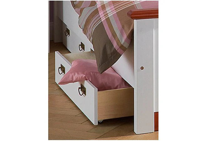 Cajón para cama de madera de pino blanco, 83 cm de ancho