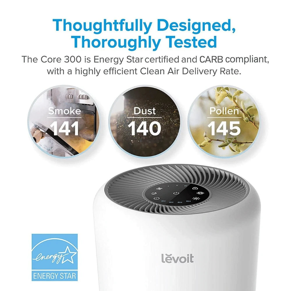 Purificador de Aire Levoit Core 300 con Filtro HEPA Verdadero