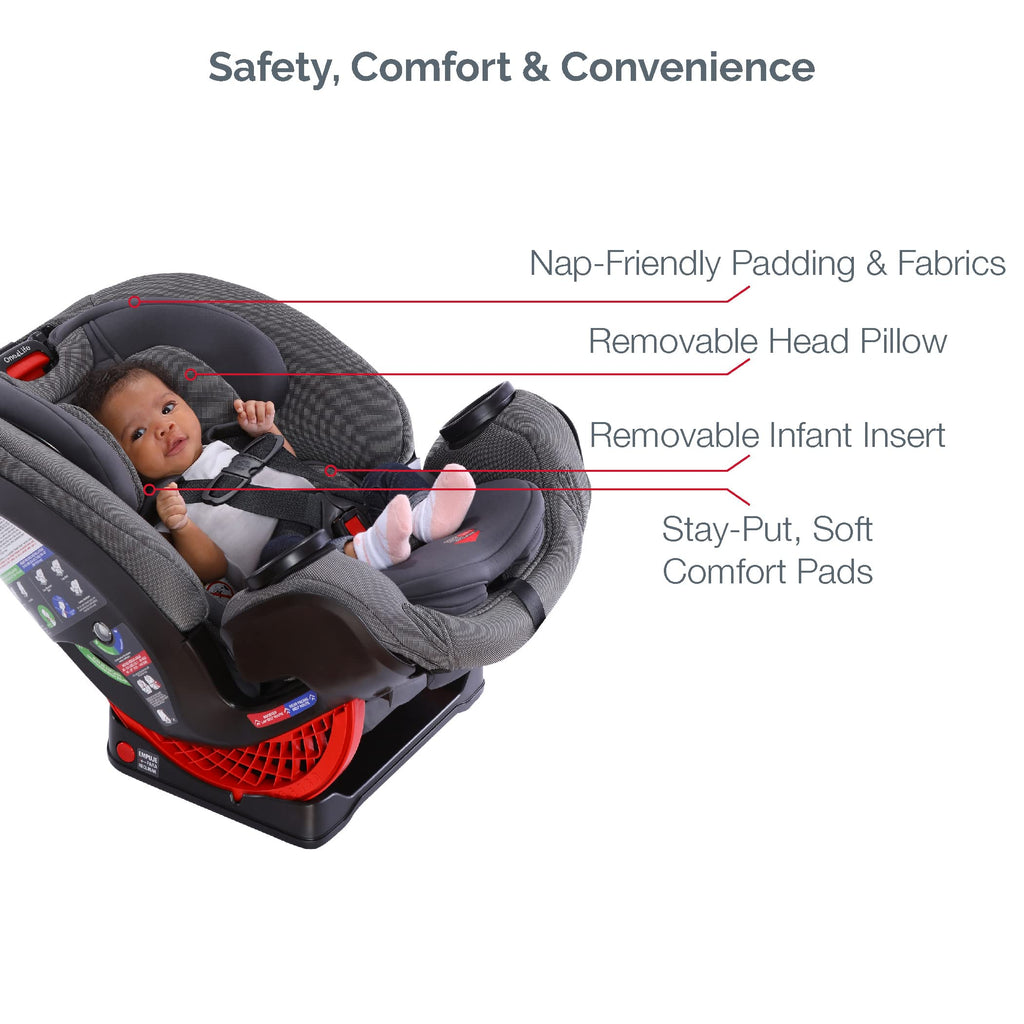 2025 Britax One4Life Asiento de Auto Convertible ClickTight, Eclipse Negro