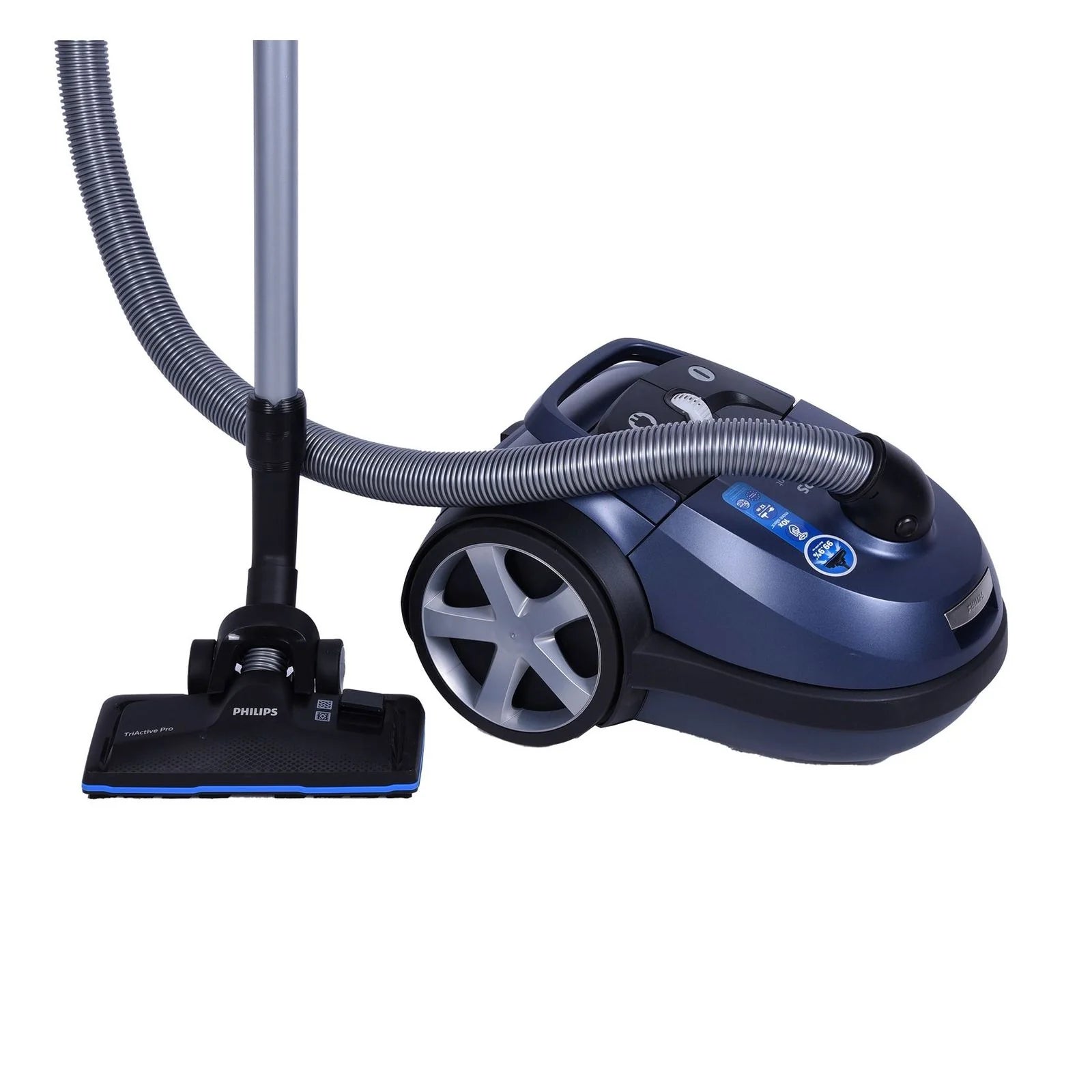 2025 Aspiradora Philips Serie 7000 FC8782/09 Performer Silent 650 Vatios Azul Pizarra / Negro