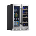 2025 Newair® Refrigerador Premium para Bebidas Empotrable de Doble Zona – 58 Latas y 18 Botellas – 24"