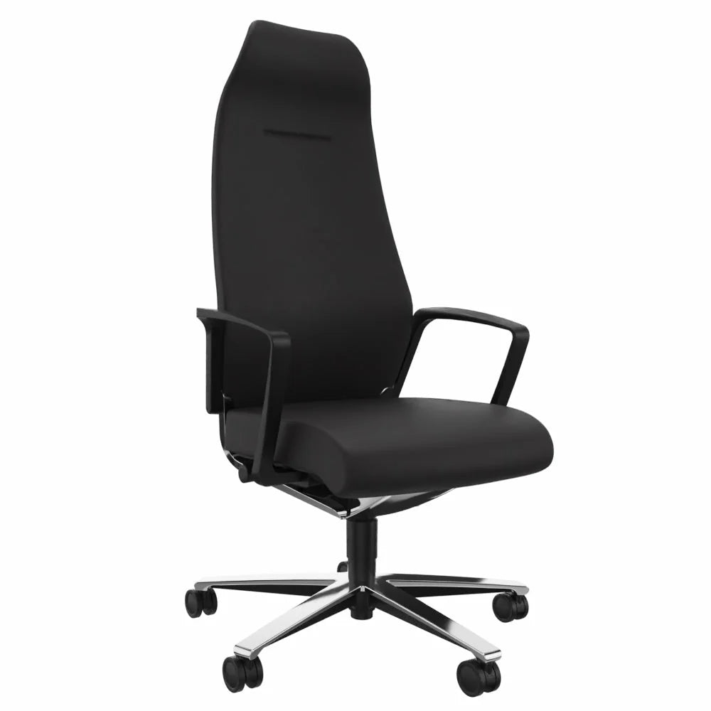 2025 Silla de Oficina Ergonómica Züco Selvio E 0156 Ejecutiva | Respaldo Alto Totalmente Acolchado | Reposacabezas