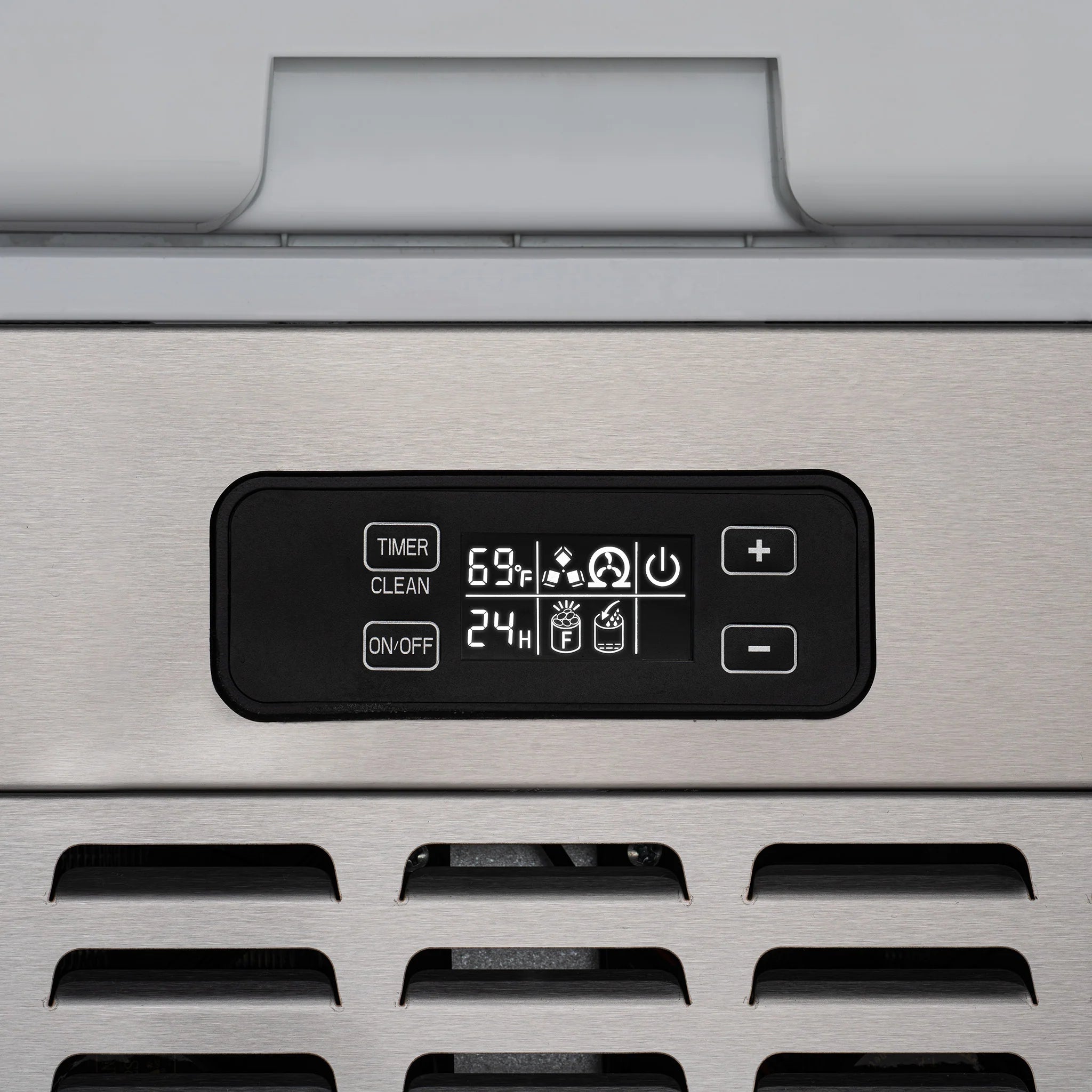 2025 Máquina de Hielo en Trozos Newair 15” Empotrable – 66 lb/día – Acero Inoxidable