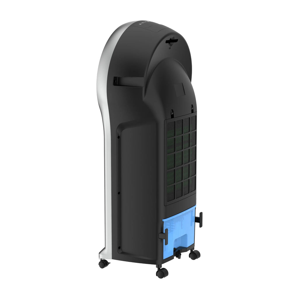 2025 Newair® Enfriador de Aire Evaporativo y Ventilador Portátil 470 CFM con Placa de Enfriamiento tipo Panal – Plateado