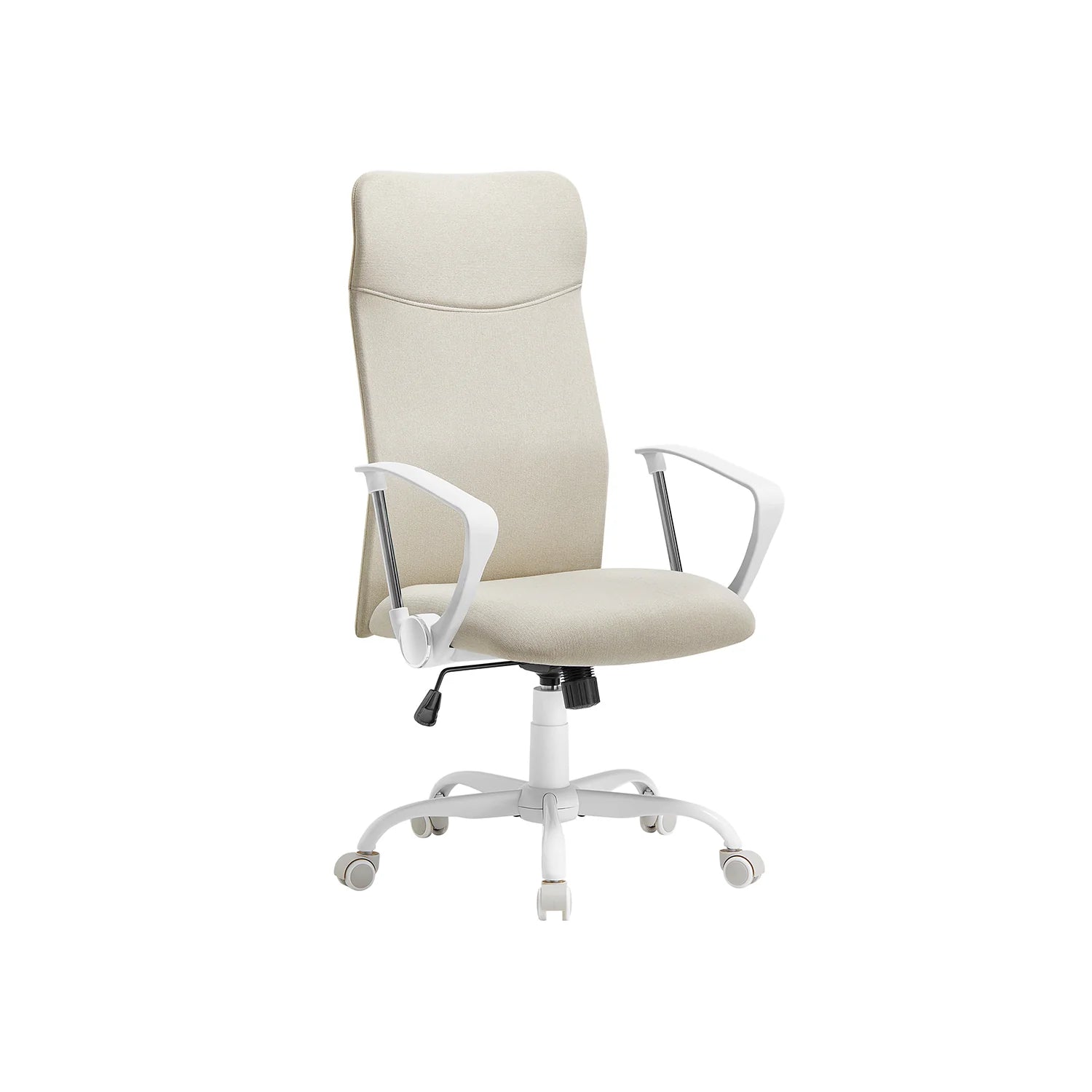 Silla de Oficina de Tela Giratoria y Tapizada