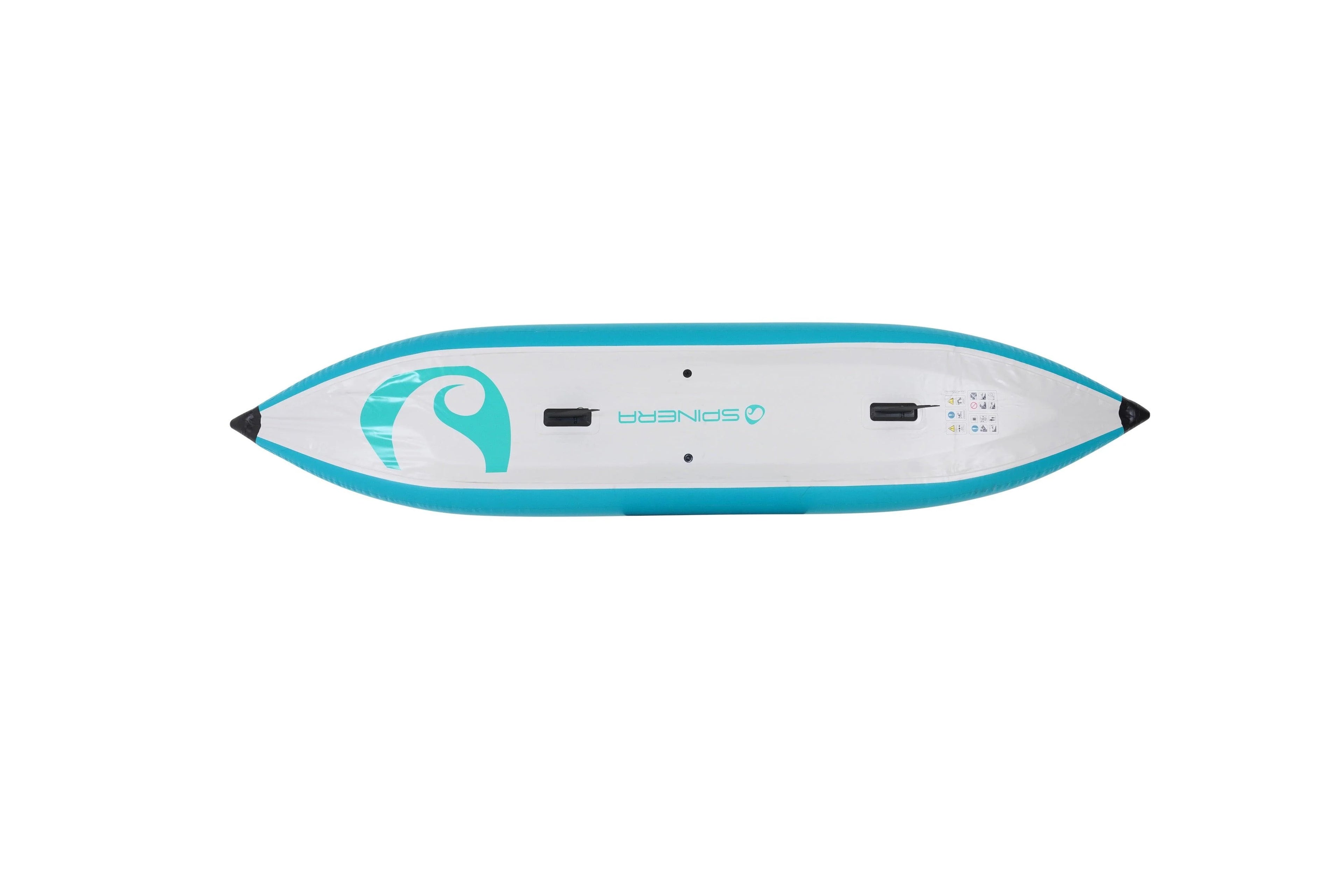 2025 Hybris 410 Kayak hinchable para 2 personas con suelo Drop-Stitch y paredes de PVC