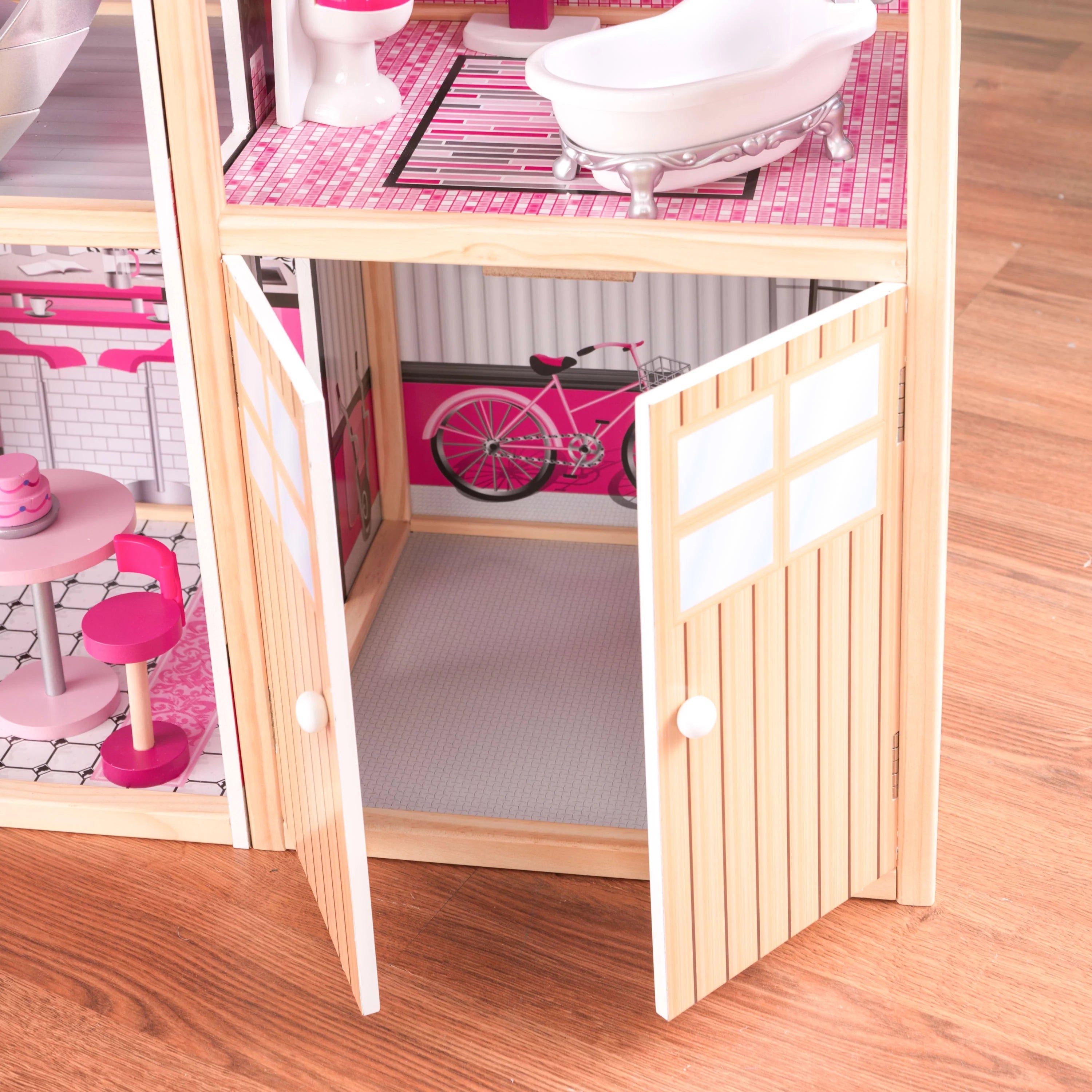 Casa de Muñecas de Madera KidKraft Sparkle Mansion con 30 Accesorios