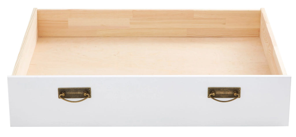 Cajón para cama de madera de pino blanco, 83 cm de ancho