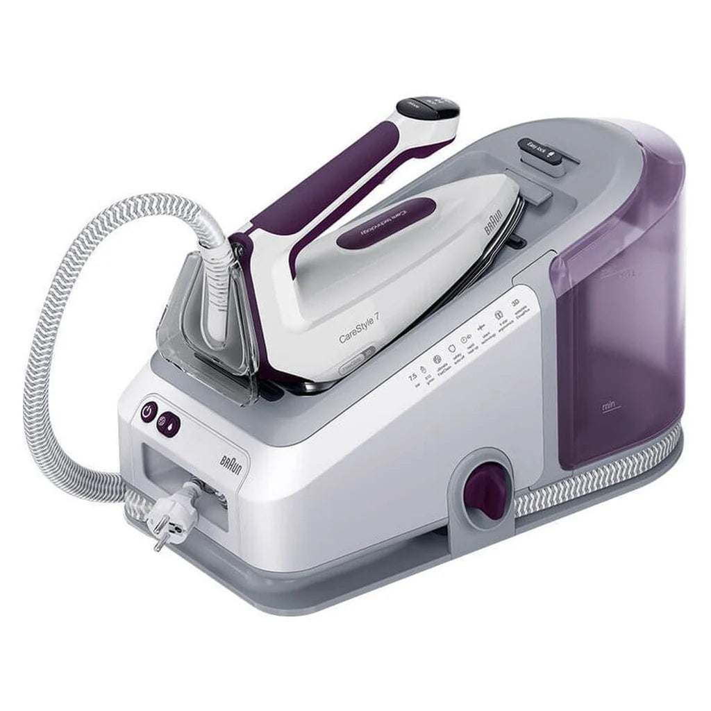 2025 Centro de planchado Braun CareStyle 7 IS 7266 VI 2700 W con suela EloxalPlus Violeta