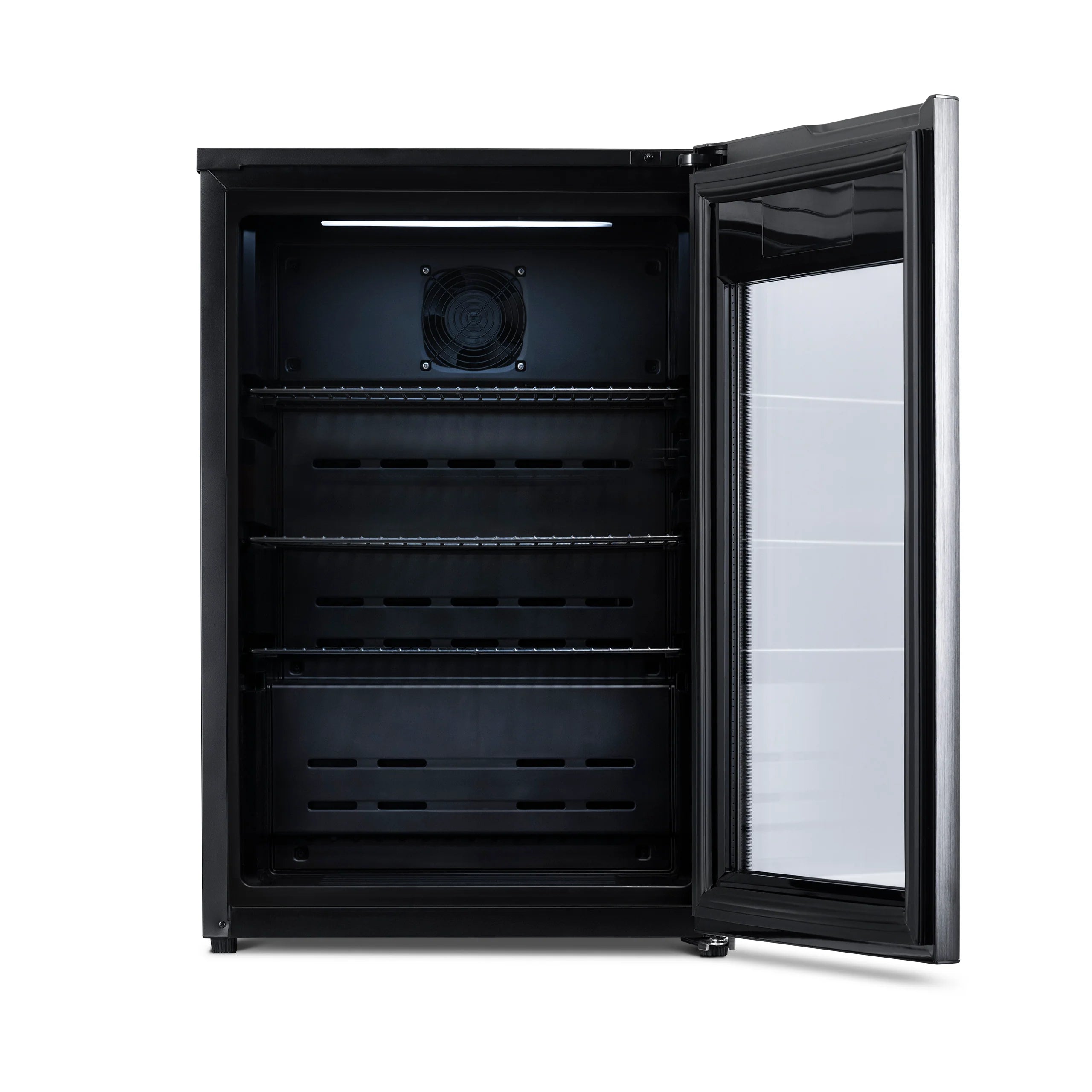 2025 Newair® Refrigerador de Bebidas Negro Independiente para 125 Latas con Función de Congelación Rápida – 22,1”
