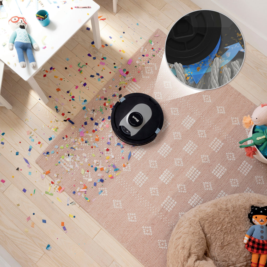 2025 Shark – Aspiradora Robot AI Ultra con Matrix Clean, Mapeo del Hogar, Base Auto-vaciable sin Bolsa HEPA, Conectividad WiFi – Negra