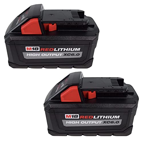 2025 Batería de Ion de Litio Milwaukee 48-11-1862 M18 REDLITHIUM HIGH OUTPUT XC 6,0 Ah