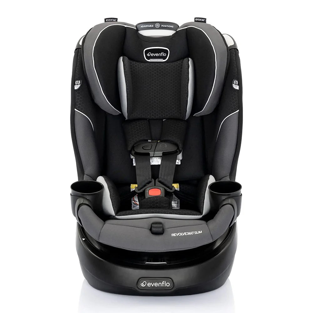 2025 Evenflo Revolve360 Slim 2 en 1 Asiento de Coche Giratorio – Canton