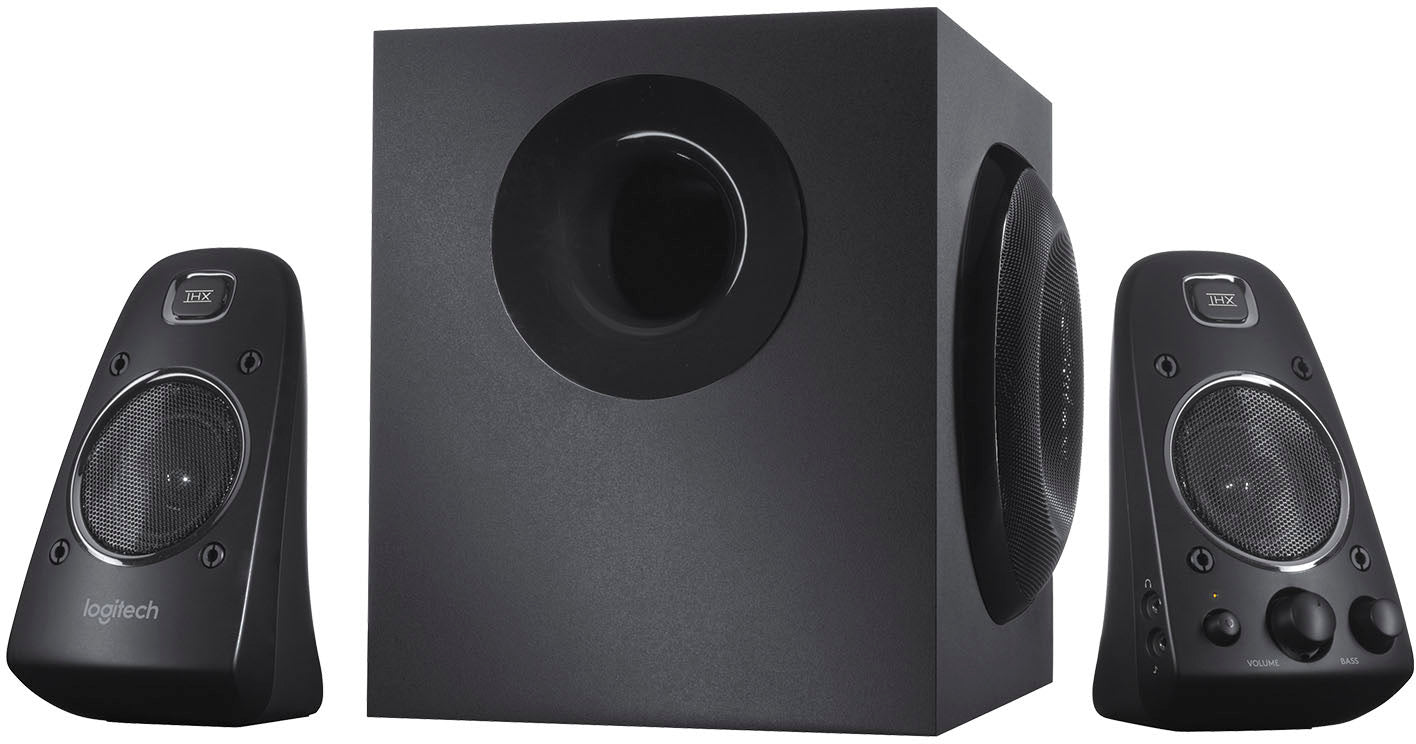 Logitech – Sistema de Altavoces 2.1 Z623 (3 Piezas) – Negro