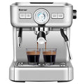2025 Máquina de Espresso Semi-Automática Costway con Tanque de Agua, Bomba de Presión y Varilla de Vapor para Leche