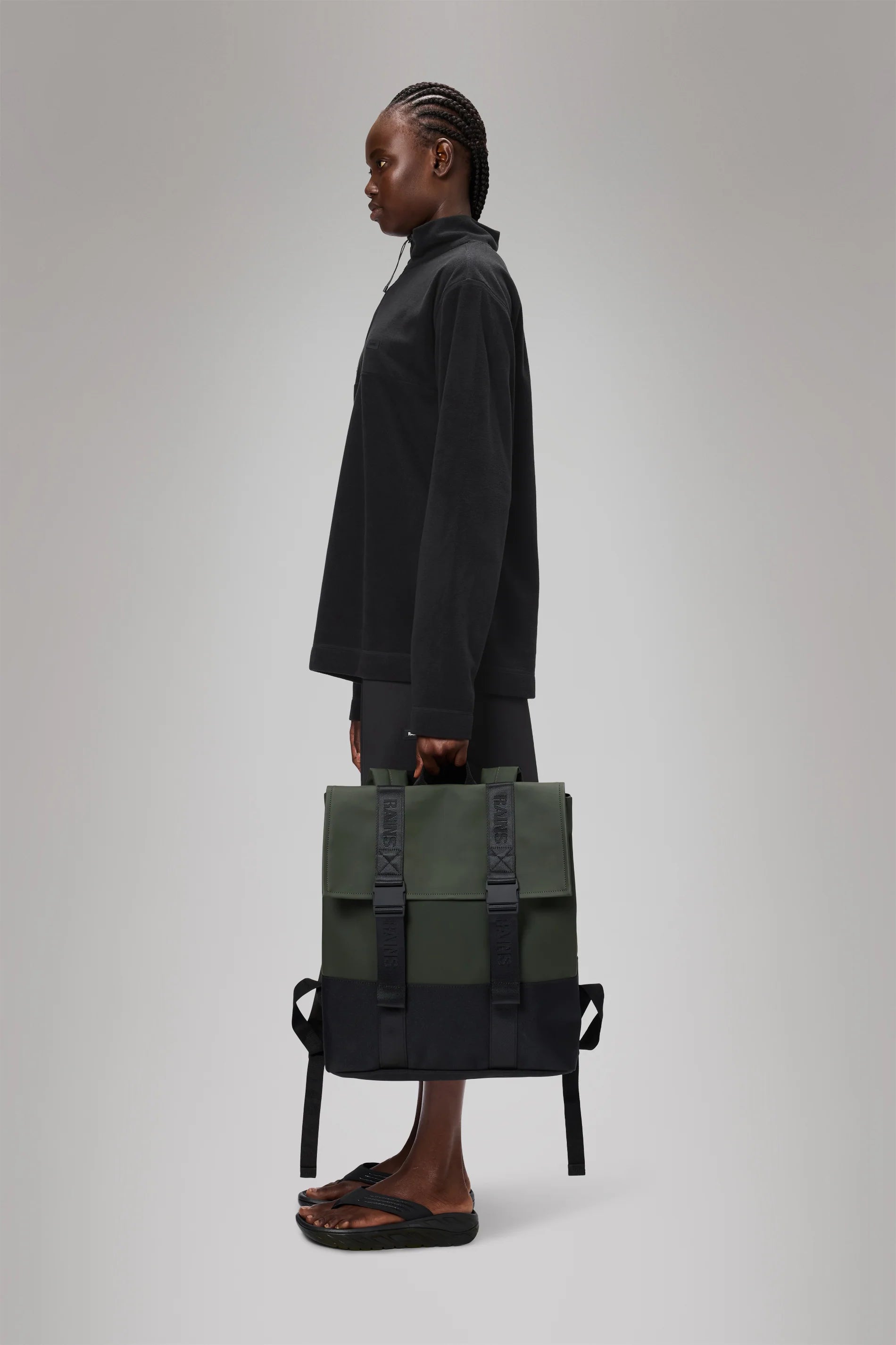 2025 Trail MSN Bag – Mochila Deportiva para Portátil con Estilo de Maletín Escolar – Tejido PU – Para Portátil de hasta 16" – Acolchada y Resistente al Clima