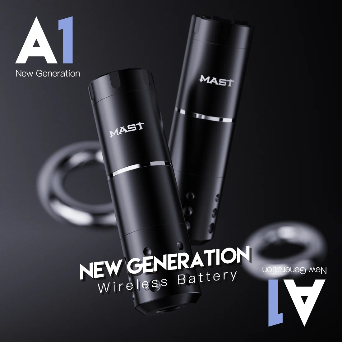 Máquina de Tatuaje Inalámbrica Mast A1 de Nueva Generación con Recorrido de 3.5 mm