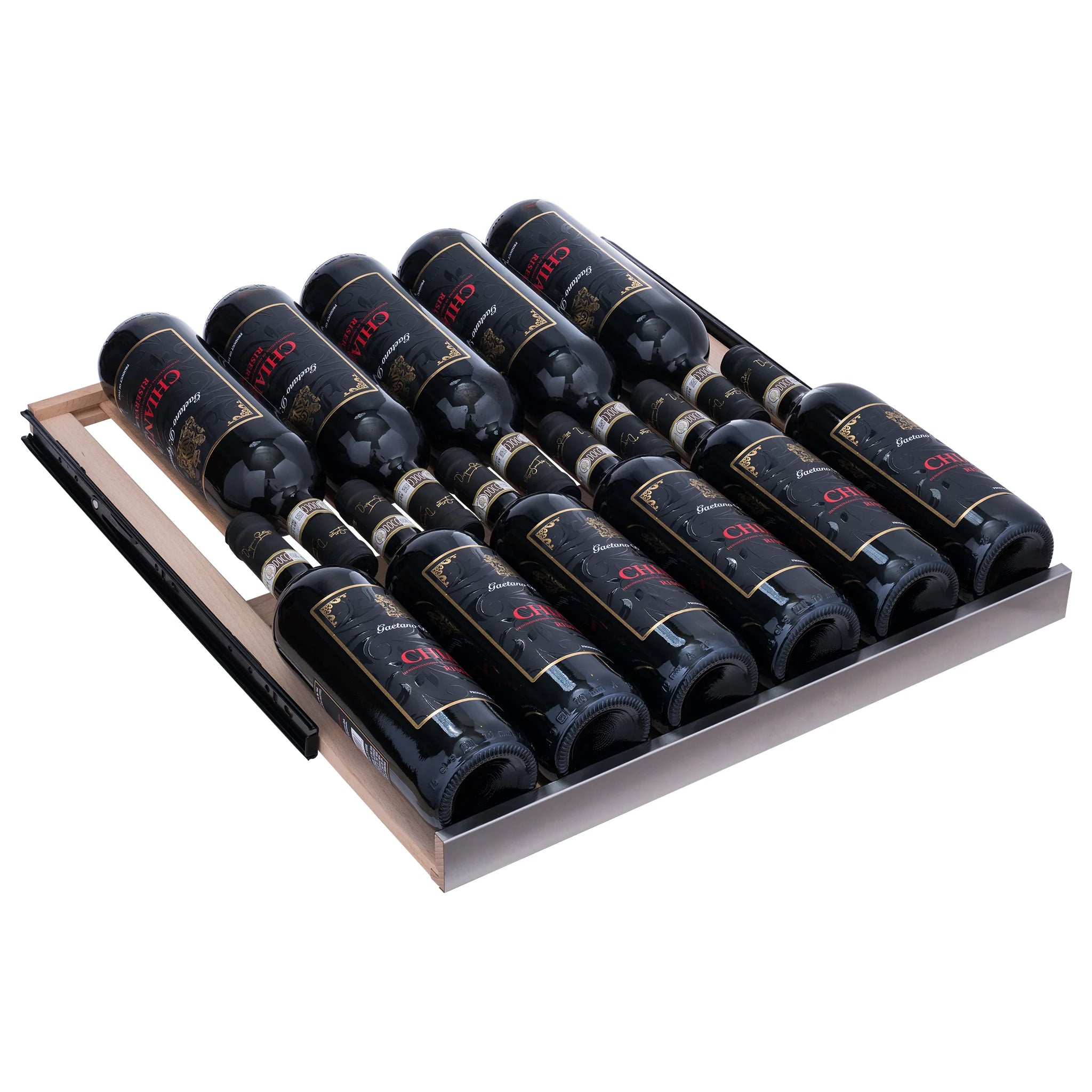2025 Refrigerador de Vinos Independiente Newair ESTATE – Acero Inoxidable (160 botellas)