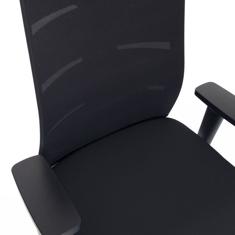 2025 Silla de Oficina Ergonómica lento Agilis MT12 con Base de Patas en Cruz Negra – Garantía de 30 Años – Fabricada en Alemania