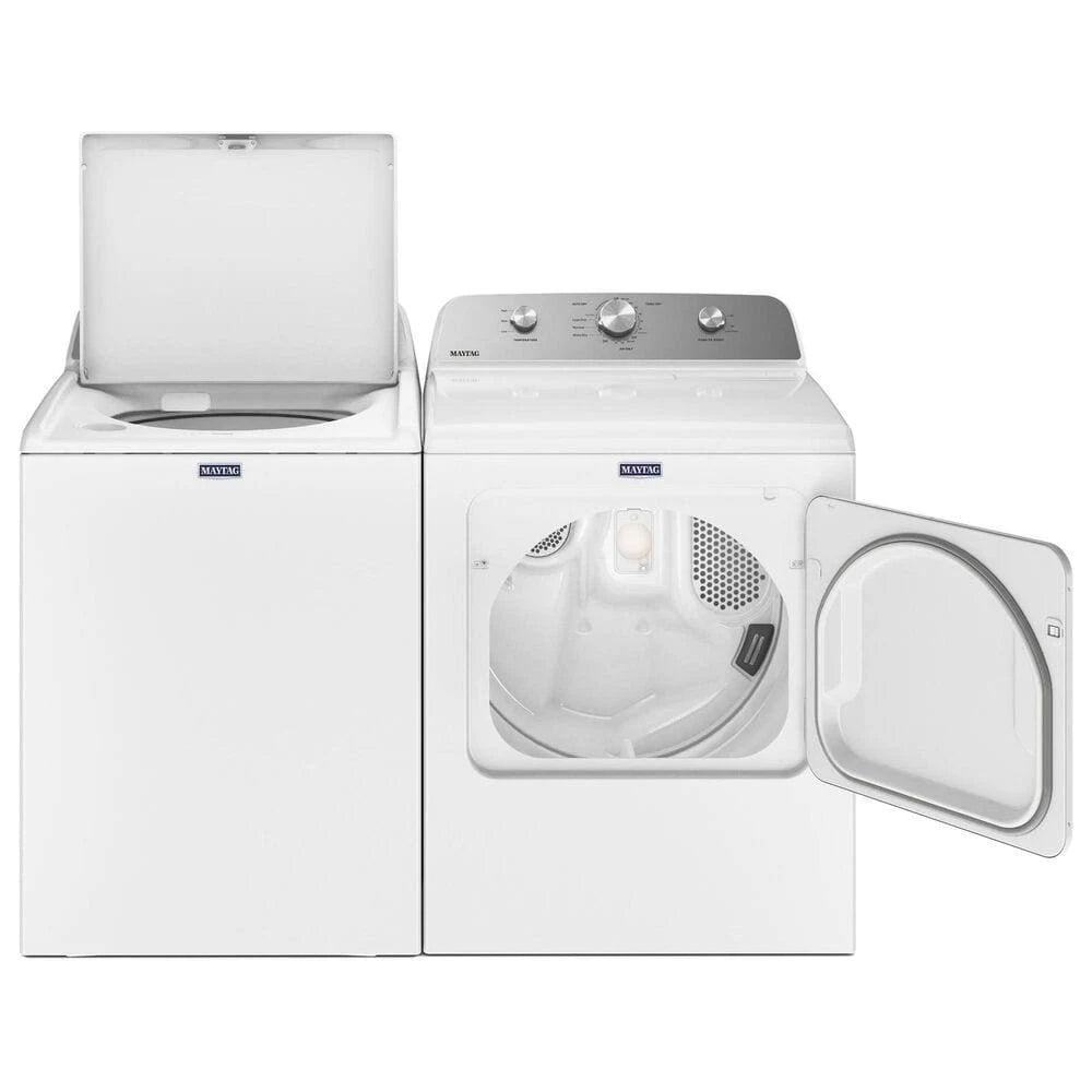 2025 Maytag – Secadora Eléctrica de 7.0 pies³ con Función Antiencrespamiento – Blanca
