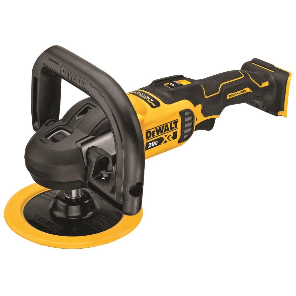 2025 Pulidora Rotativa 20V MAX XR de 7 Pulgadas (180mm) con Velocidad Variable, Herramienta Sola DCM849B