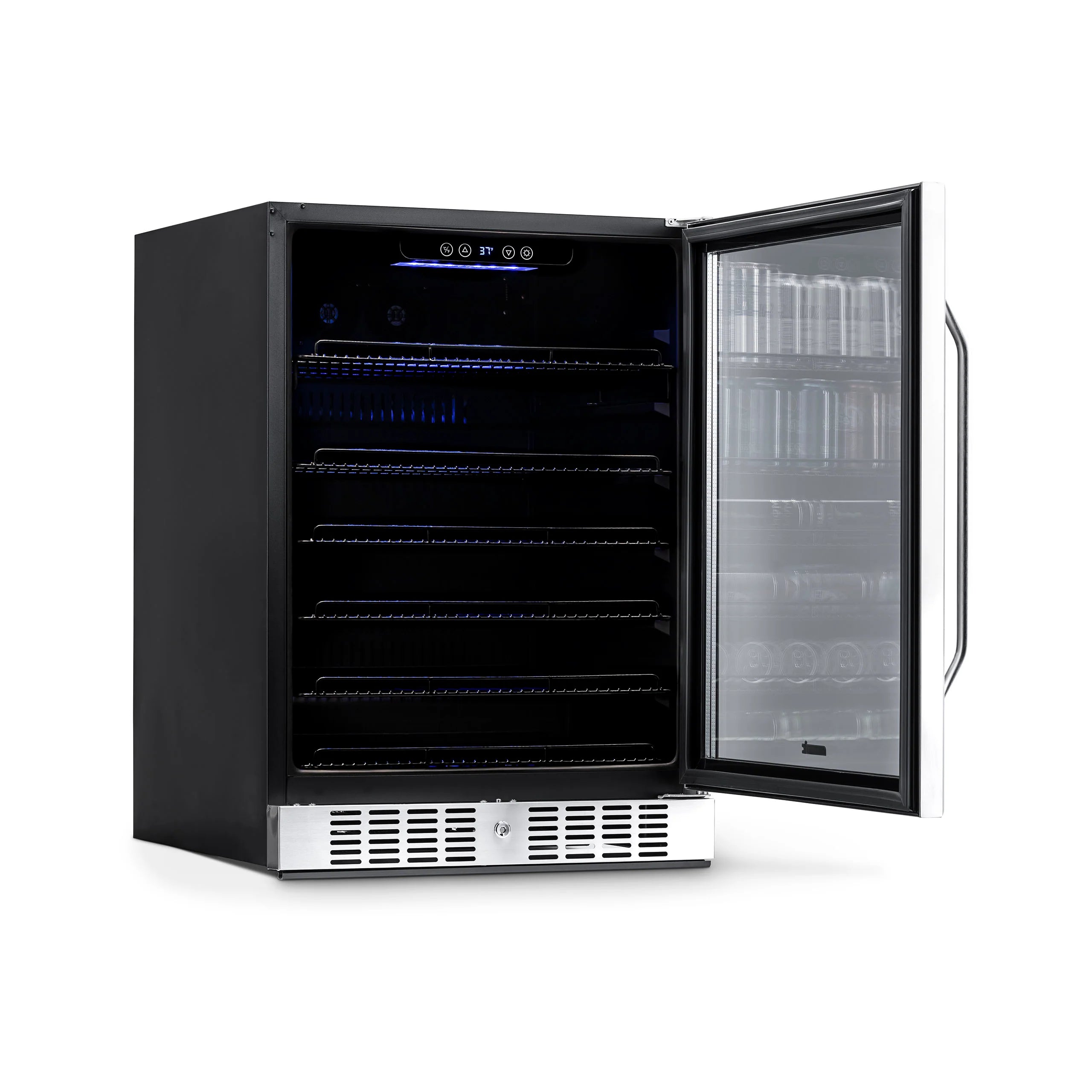 2025 Newair® Refrigerador de Bebidas Empotrable de Acero Inoxidable – 177 Latas – 24"