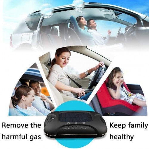 MAG.AL Purificador de Aire para Auto con Difusor de Aromas, Nebulización Automática, Eliminador de PM 2.5, Humidificador de Aire Fresco y Puerto USB con Filtro HEPA, Color Blanco