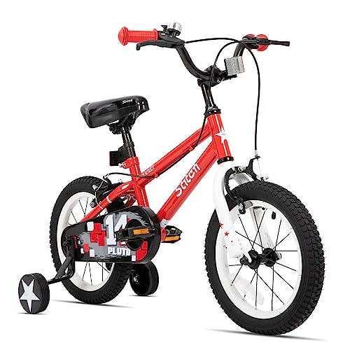 JOYSTAR Bicicleta de Entrenamiento con Ruedas Laterales Estilo Freestyle