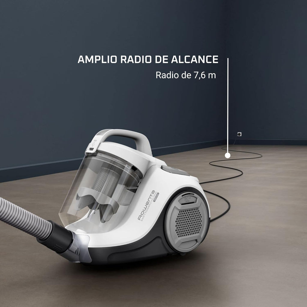 Rowenta Swift Power RO2981 Total Care – Aspiradora Sin Bolsa con Sistema Ciclónico