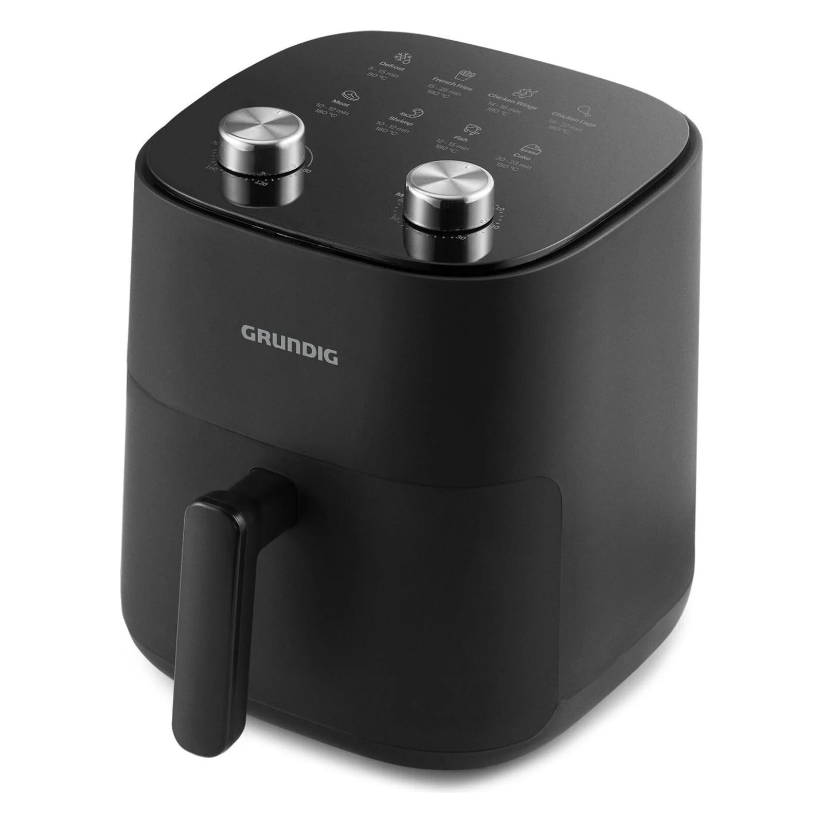 2025 Freidora de aire caliente Grundig FRY 6321 L 4,7 L 1500 W Negra