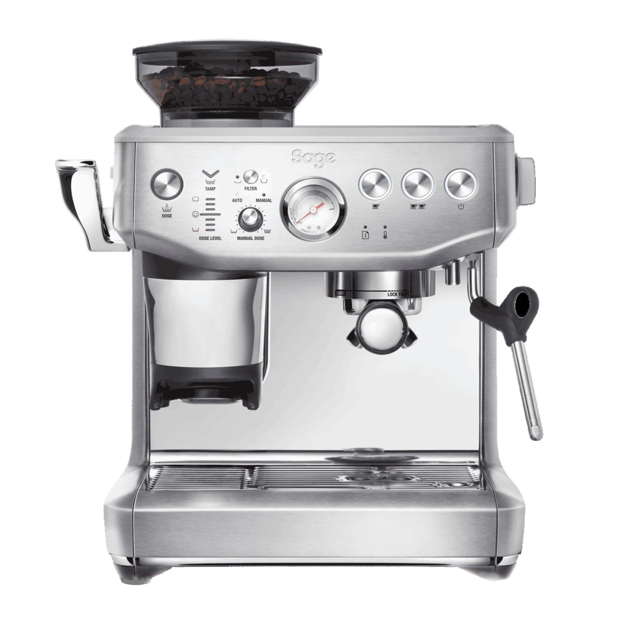 The Barista Express™ Impress por Sage Acero Inoxidable | SES876BSS4GUK1