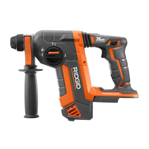 2025 Martillo Rotatorio Cordless Brushless 18 Voltios OCTANE SDS-Plus 1 pulgada (Solo Herramienta) R86711B de RIDGID