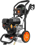 Hidrolavadora a gasolina, 3400 PSI, 2,7 GPM, motor de 212 cc, compatible con CARB