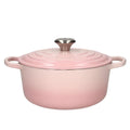 2025 Le Creuset - Sartén para asar / guisar Signature redonda rosa concha 24 cm 4,2 l