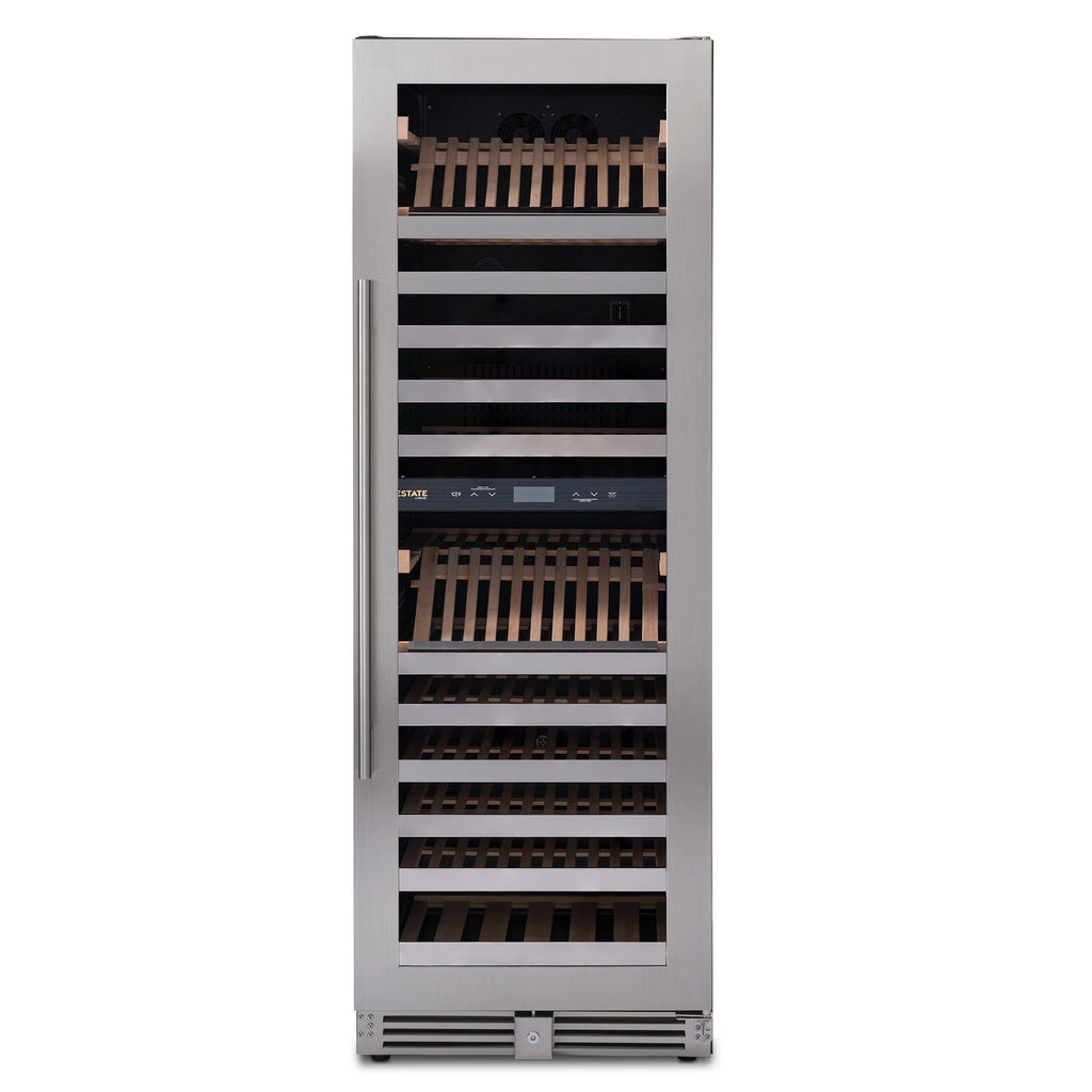 2025 Refrigerador de Vinos Independiente Newair ESTATE – Acero Inoxidable (160 botellas)