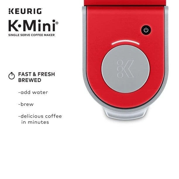 Cafetera Keurig K-Mini, para una taza, color Rojo Amapola