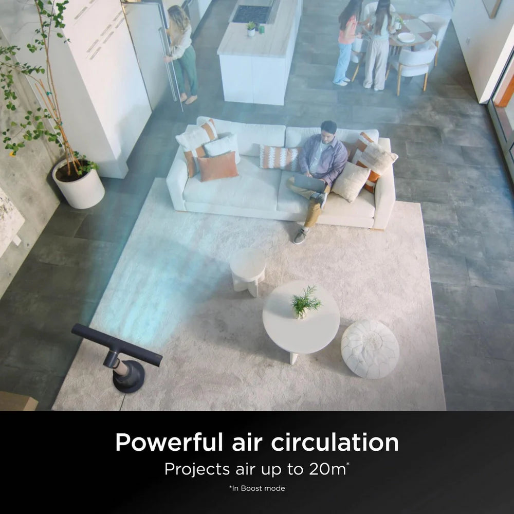 2025 Ventilador de enfriamiento multidireccional TurboBlade Shark TF200SUK – Flujo de aire potente sin aspas con control personalizado de enfriamiento