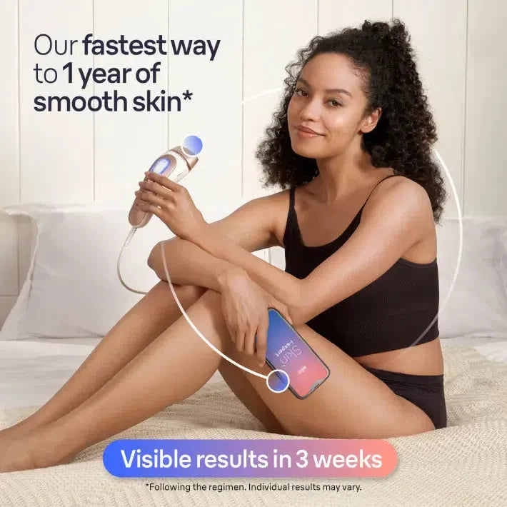 2025 Braun Skin i-expert PL7147 Depiladora IPL con Cable – El Primer Sistema IPL Inteligente del Mundo