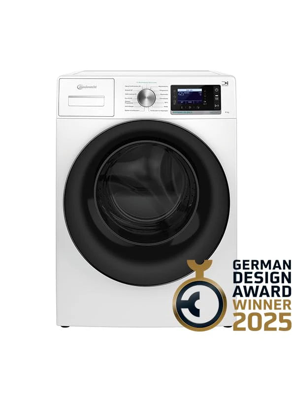 2025 Bauknecht B6R 88 SILENCE DE Lavadora / 8 kg / Carga frontal / Supreme Silence / Clase energética A-20 % / 1400 rpm / Motor ZEN / Muy silenciosa / Steam 3.0 – 3 tecnologías de vapor potentes