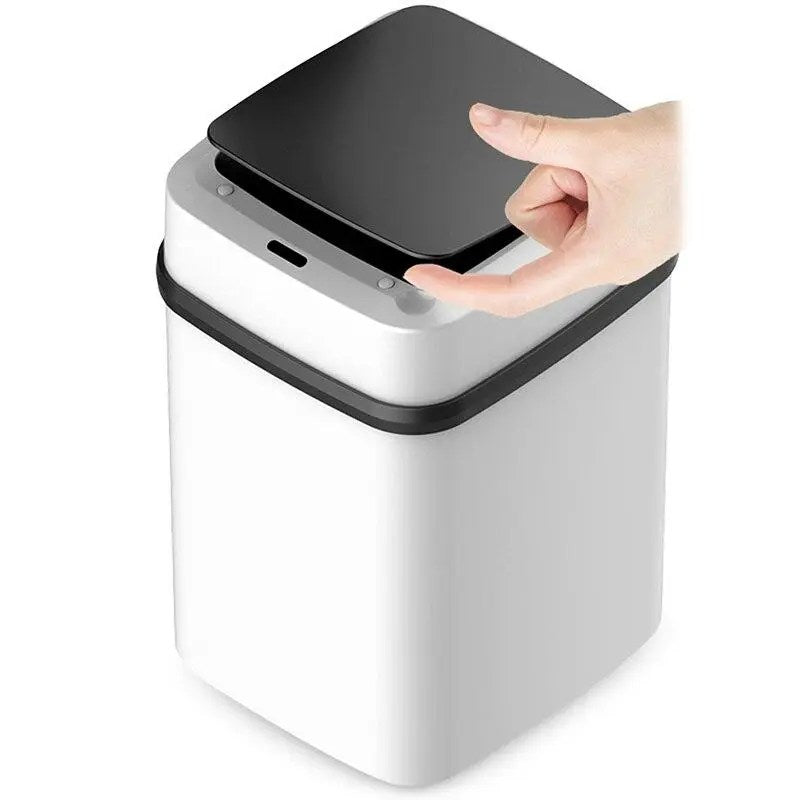 Bote de Basura Automático con Sensor de Movimiento para Cocina con Tapa Sin Contacto