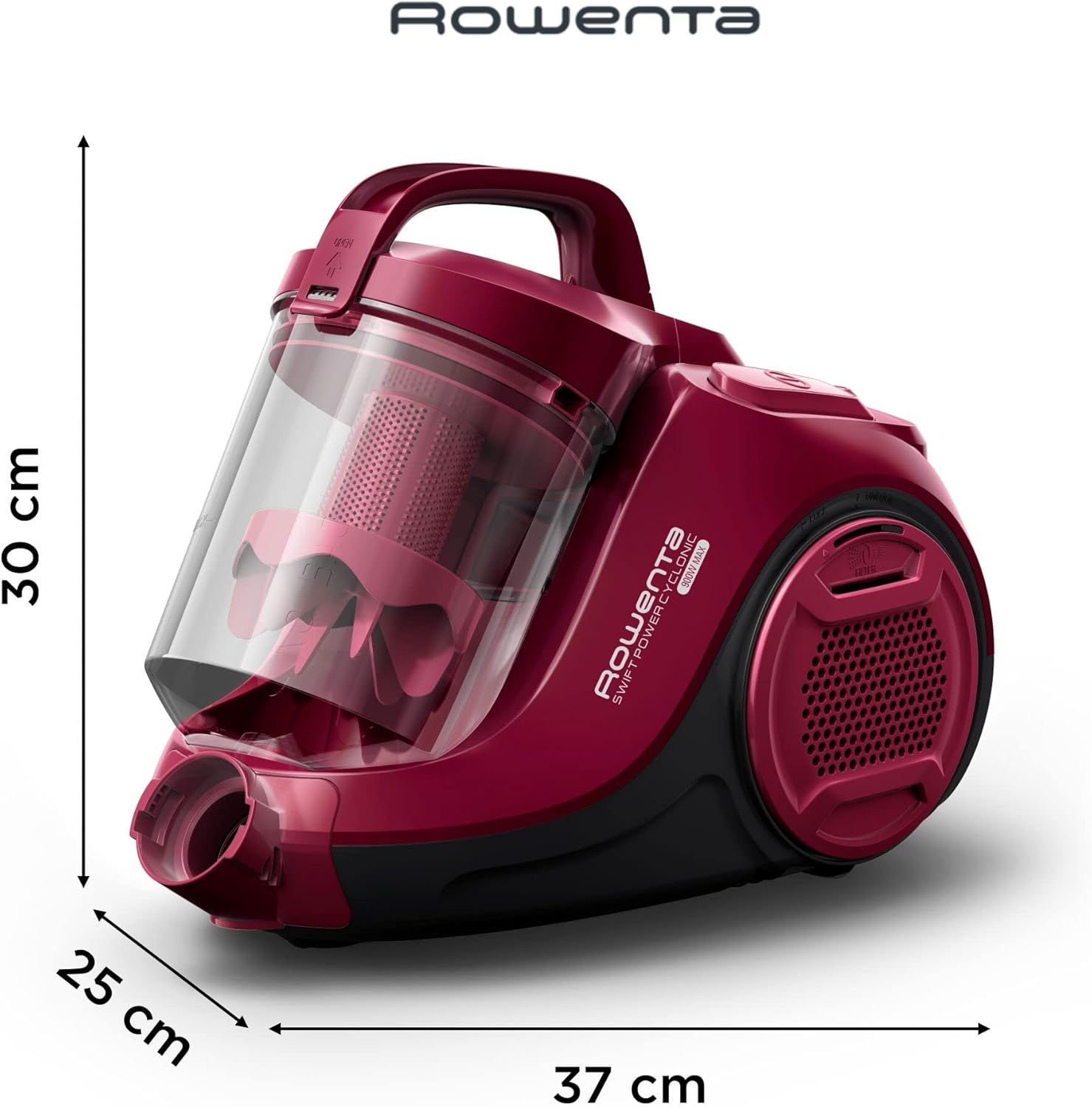 Rowenta Swift Power RO2981 Total Care – Aspiradora Sin Bolsa con Sistema Ciclónico