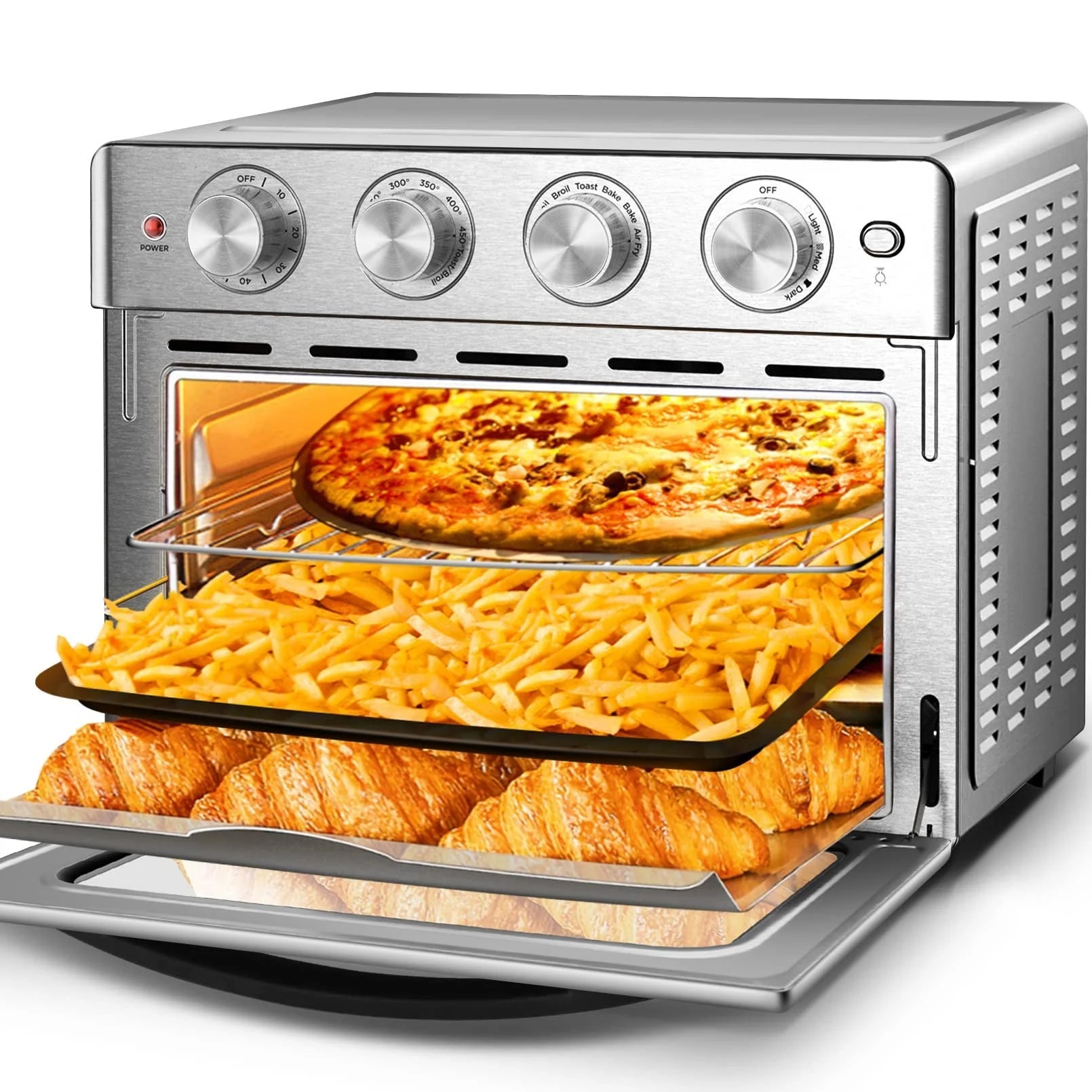 2025 Freidora de Aire Horno Tostador 16QT – Horno de Convección y Freidora de Aire Todo en Uno